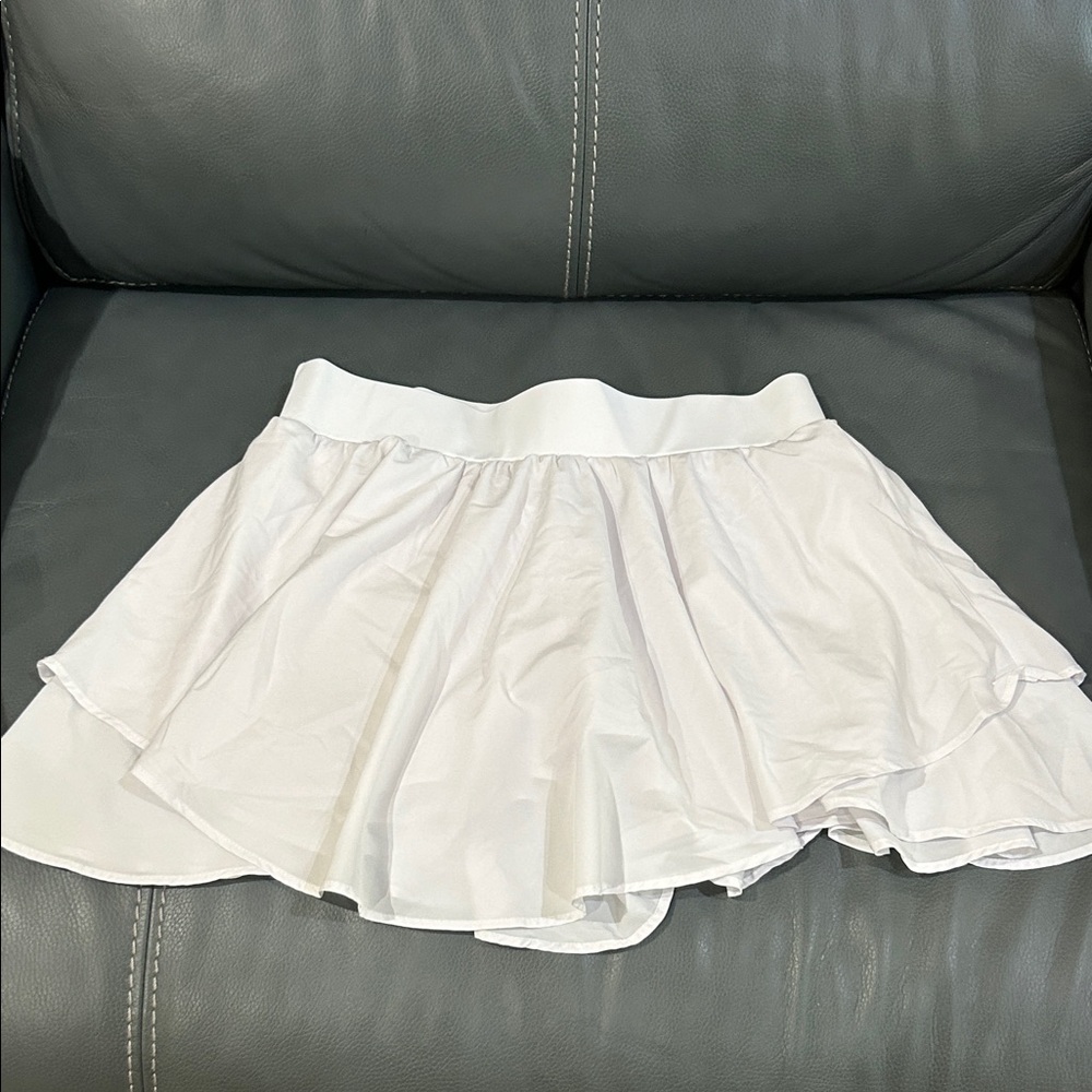 lululemon athletica White Skater Skirt